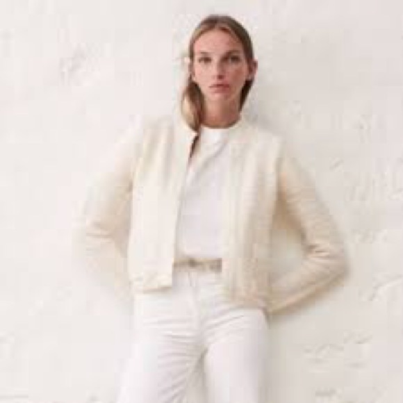 Sandro Tweed Grandma Cardigan in size 1 (US small)